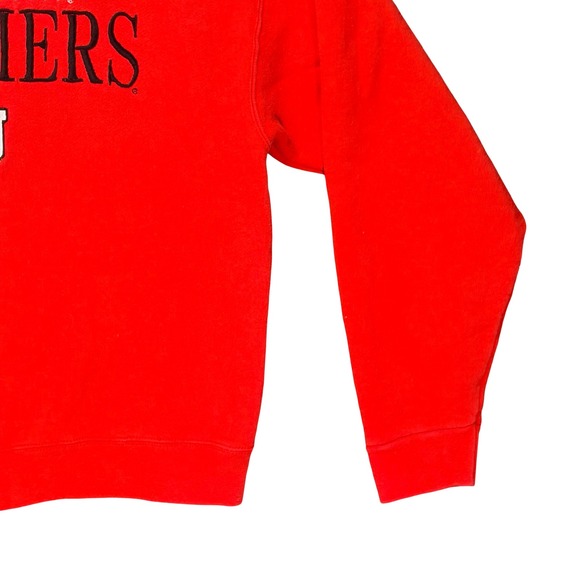 Vintage Pro Player Indiana Hoosiers Sweat Shirt Embroidered Crewneck Large Red - Picture 5 of 9